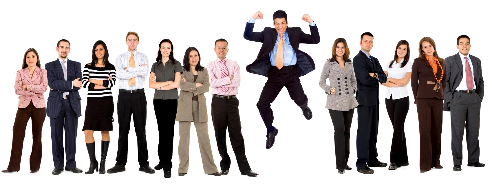 H2 Trainees Jumping for Joy